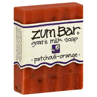 Zum Bar Soap Goats Milk Patchouli-Orange - 3 Oz - Image 1