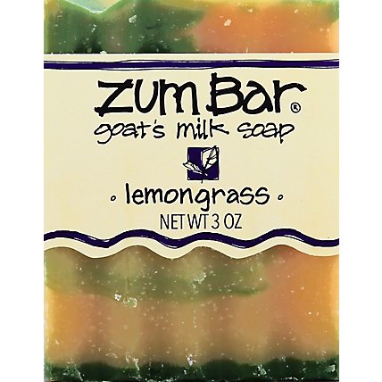 Zum Bar Lemongrass Scented Bar Soap - 3 Oz - Image 2