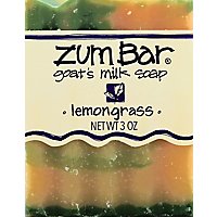 Zum Bar Lemongrass Scented Bar Soap - 3 Oz - Image 2