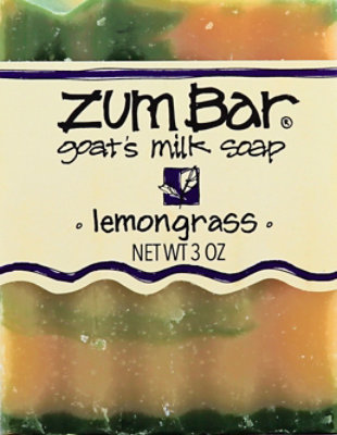 Zum Bar Lemongrass Scented Bar Soap - 3 Oz - Image 2