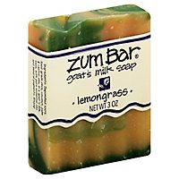Zum Bar Lemongrass Scented Bar Soap - 3 Oz - Image 1