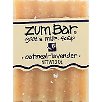 Zum Bar Oatmeal Lavender Scented Bar Soap - 3 Oz - Image 2