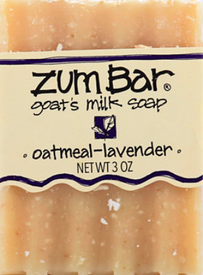 Zum Bar Oatmeal Lavender Scented Bar Soap - 3 Oz - Image 2