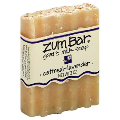 Zum Bar Oatmeal Lavender Scented Bar Soap - 3 Oz - Image 1