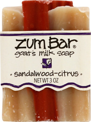 Zum Bar Sandlewood Citrus Scented Bar Soap - 3 Oz - Image 2