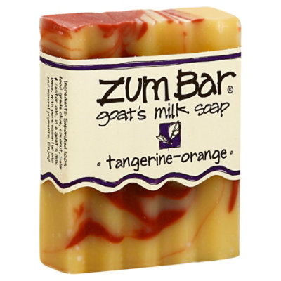 Zum Bar Tangerine Orange Scented Bar Soap - 3 Oz