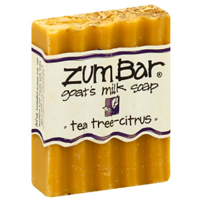 Zum Bar Tea Tree Citrus Scented Bar Soap - 3 Oz - Image 1