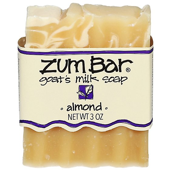 Zum Bar Soap Goats Milk Almond - 3 Oz