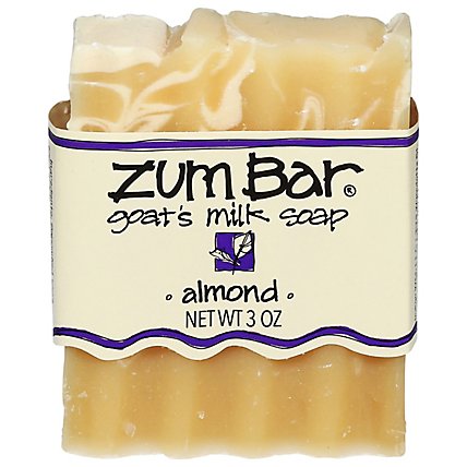 Zum Bar Soap Goats Milk Almond - 3 Oz - Image 1