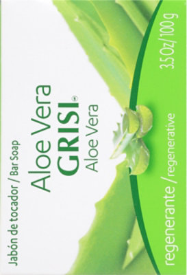 GRISI Aloe Vera Savila Bar Soap - 3.5 Oz - Image 4