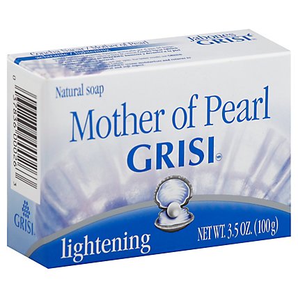 GRISI Mother Of Pearl Bar Soap - 3.5 Oz - Image 1