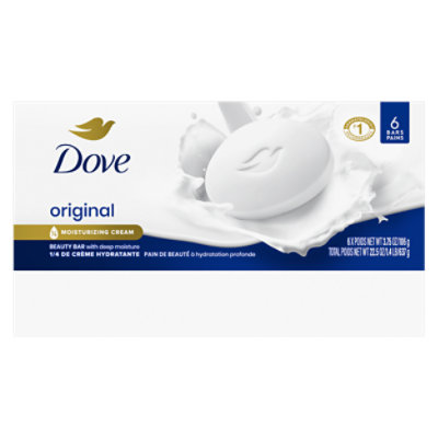 Dove Original Gentle Skin Cleanser Beauty Bar - 6-3.75 Oz - Image 6