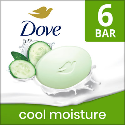 Dove Skin Care Cucumber And Green Tea Beauty Bar - 6-3.75 Oz