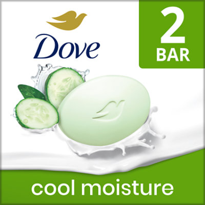 Dove Skin Care Cucumber And Green Tea Beauty Bar - 2-3.75 Oz - Image 2