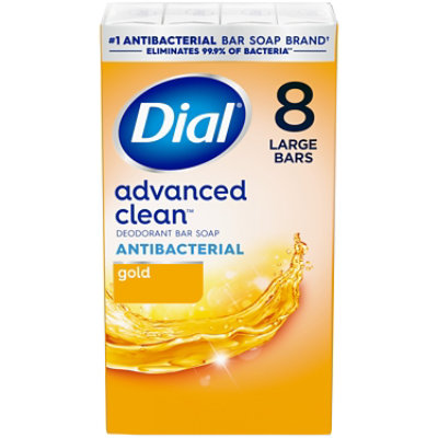 Dial Complete Gold Antibacterial Bar Soap - 8-4 Oz - Image 1