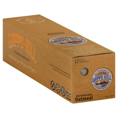 Sappo Hill Soap Glycerine Creme Old Fashioned Oatmeal - 3.5 Oz