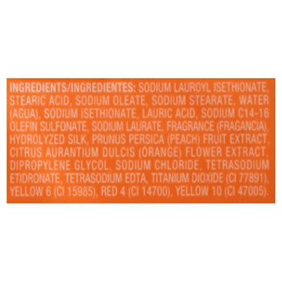 Caress Daily Silk Beauty Bar Silkening White Peach & Silky Orange Blossom - 6-4 Oz - Image 4