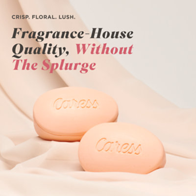 Caress Daily Silk White Peach & Orange Blossom Moisturizing Soap Bars - 6-3.75 Oz - Image 3