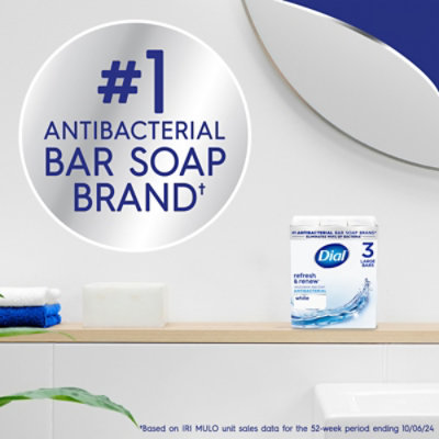 Dial Deodorant Soap Bars White
