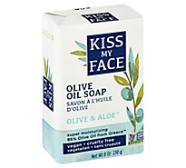 Kiss My Face Olive And Aloe Bar Soap - 8 Oz