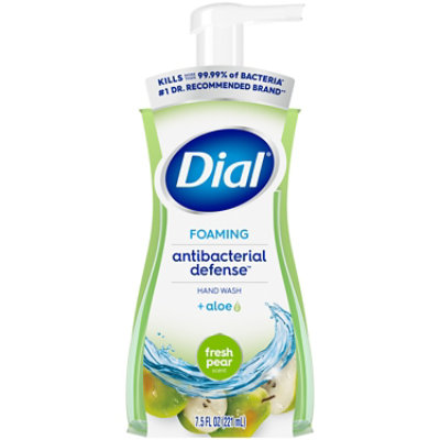 Dial Complete Fresh Pear Antibacterial Foaming Hand Wash - 7.5 Fl. Oz.