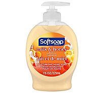Softsoap Liquid Hand Soap Pump Milk & Golden Honey - 7.5 Fl. Oz.