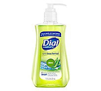 Dial Hand Soap Liquid With Moisturizer Antibacterial Aloe - 7.5 Fl. Oz.