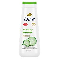 Dove Go Fresh Body Wash Cool Moisture Cucumber & Green Tea Scent - 22 Fl. Oz. - Image 2