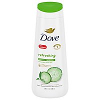 Dove Go Fresh Body Wash Cool Moisture Cucumber & Green Tea Scent - 22 Fl. Oz. - Image 1