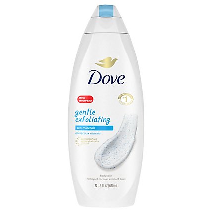Dove Body Wash Nourishing Gentle Exfoliating - 22 Fl. Oz. - Image 1