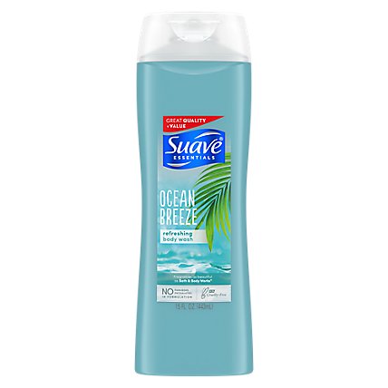 Suave Essentials Body Wash Ocean Breeze - 15 Fl. Oz. - Image 2