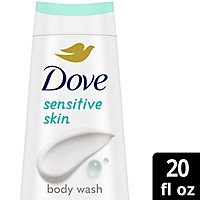 Dove Body Wash Nourishing Sensitive Skin Unscented - 22 Fl. Oz. - Image 1