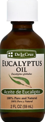 De La Cruz Aceite De Eucalyptus Oil - 2 Fl. Oz. - Image 2