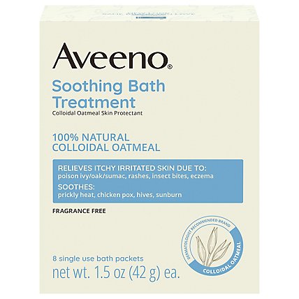 Aveeno Active Naturals Soothing Bath Treatment - 8-1.5 Oz - Image 2