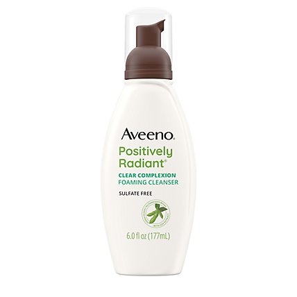 Aveeno Active Naturals Cleanser Foaming Clear Complexion - 6 Fl. Oz. - Image 2