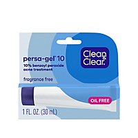 Clean & Clear Persa Gel 10 Acne Medication 10% Benzoyl Peroxide Maximum Strength - 1 Oz - Image 2