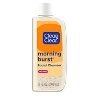 Clean & Clear Morning Burst Cleanser Oil Free with Bursting Beads - 8 Fl. Oz. - Image 2
