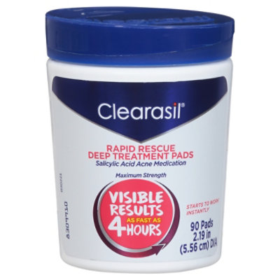  Clearasil Ultra Rapid Action Pads - 90 Count 