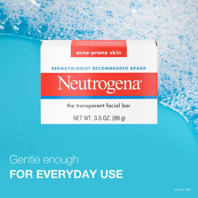 Neutrogena Acne Cleansing Bar Soap - 3.5 Oz - Image 3