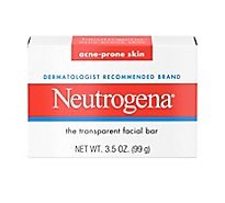 Neutrogena Acne Cleansing Bar Soap - 3.5 Oz