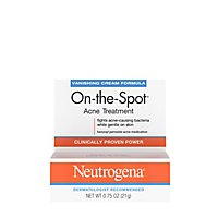 Neutrogena On-the-Spot Acne Treatment Maximum Strength Vanishing Cream Formula - 0.75 Oz