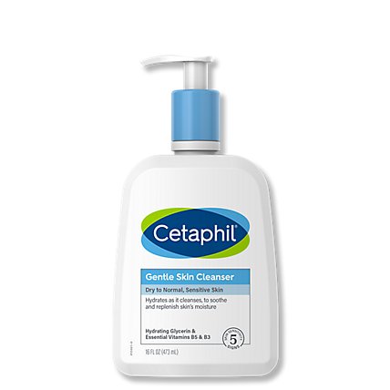 Cetaphil Skin Cleanser Gentle for All Skin Types - 16 Fl. Oz.