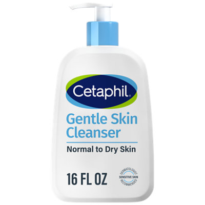 Cetaphil Gentle Skin Cleanser Dry to Normal Sensitive Skin - 16 Fl. Oz. - Image 1