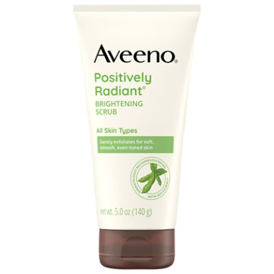 Aveeno Active Naturals Daily Scrub Positively Radiant Skin Brightening - 5 Oz - Image 4