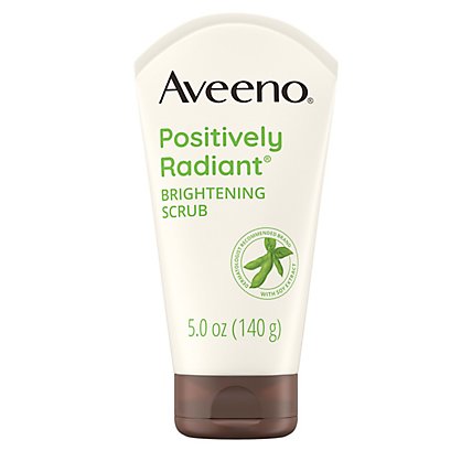 Aveeno Active Naturals Daily Scrub Positively Radiant Skin Brightening - 5 Oz - Image 2