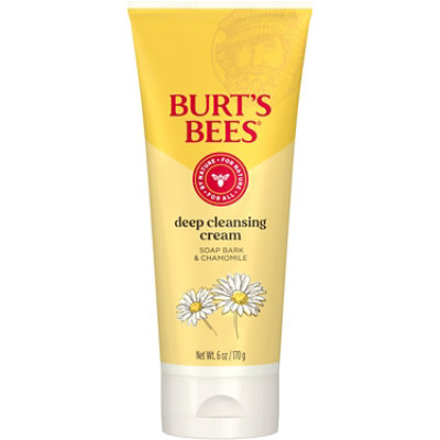 Burt's Bees Soap Bark And Chamomile Deep Cleansing Cream - 6 Oz - Image 1