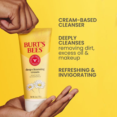 Burt's Bees Soap Bark And Chamomile Deep Cleansing Cream - 6 Oz - Image 5