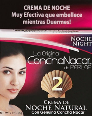 Perlop Cosmetics Concha Nacre Day Cream No 2 - 2 Oz - Image 2