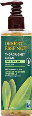 Desert Essence Face Wash Antibacterial - 8 Oz - Image 2