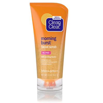 Clean & Clear Morning Burst Scrub With Bursting Beads - 5 Oz - Image 1